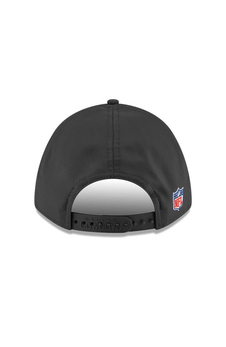 New Era Men's New Era Charcoal Dallas Cowboys 2025 Sideline Cold Weather 9FORTY M-Crown Adjustable Hat, Alternate, color, Charcoal