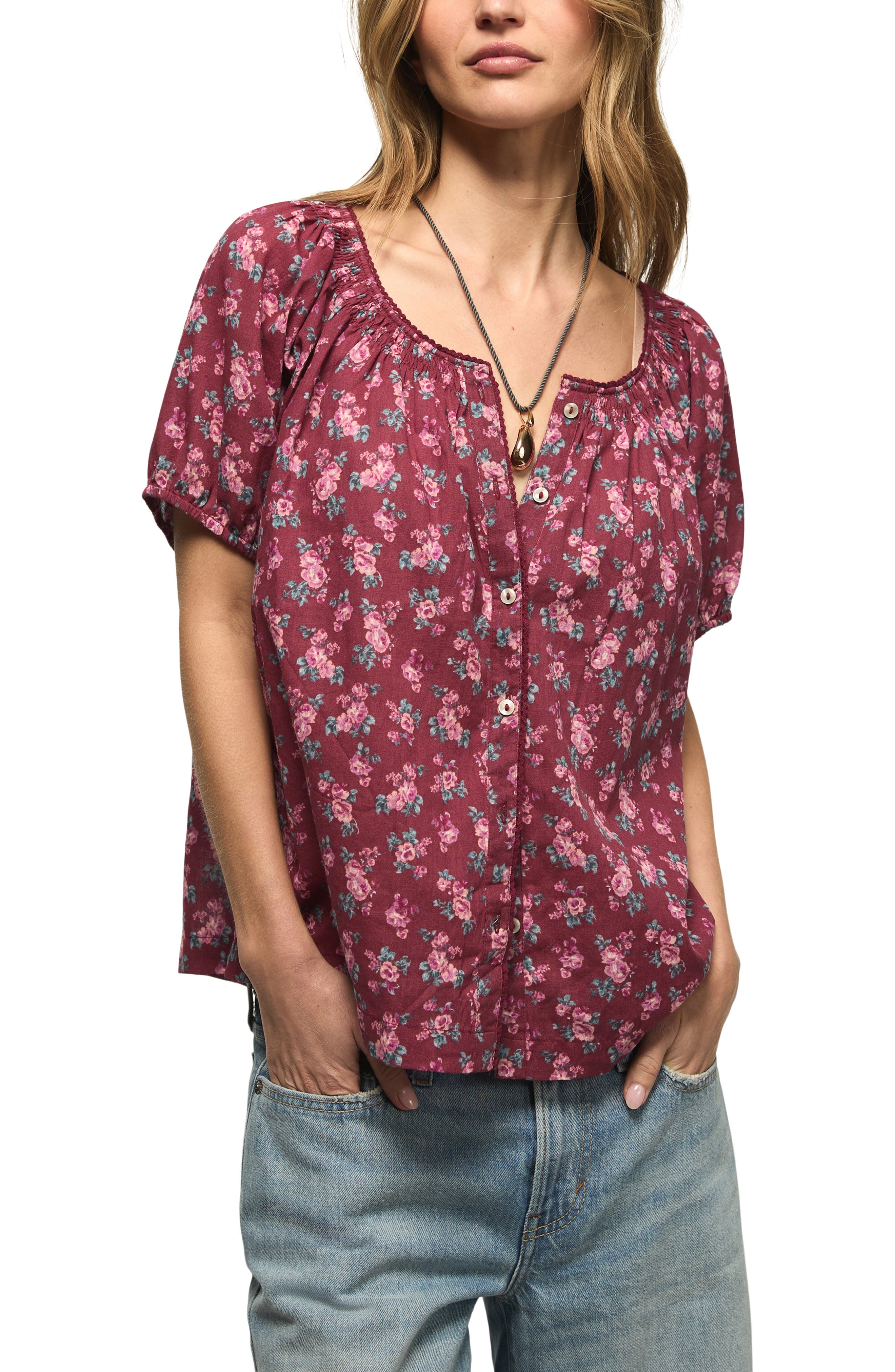 Flowy Raglan Sleeve Top