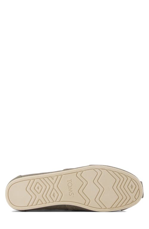 Toms Classic Alpargata Slip-on In Grey