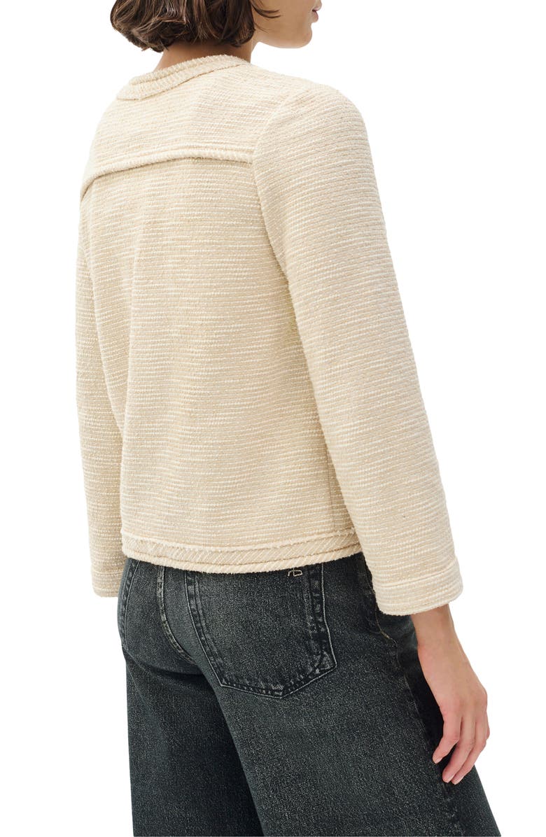 rag & bone Clarice Cotton Blend Jacket, Main, color, 