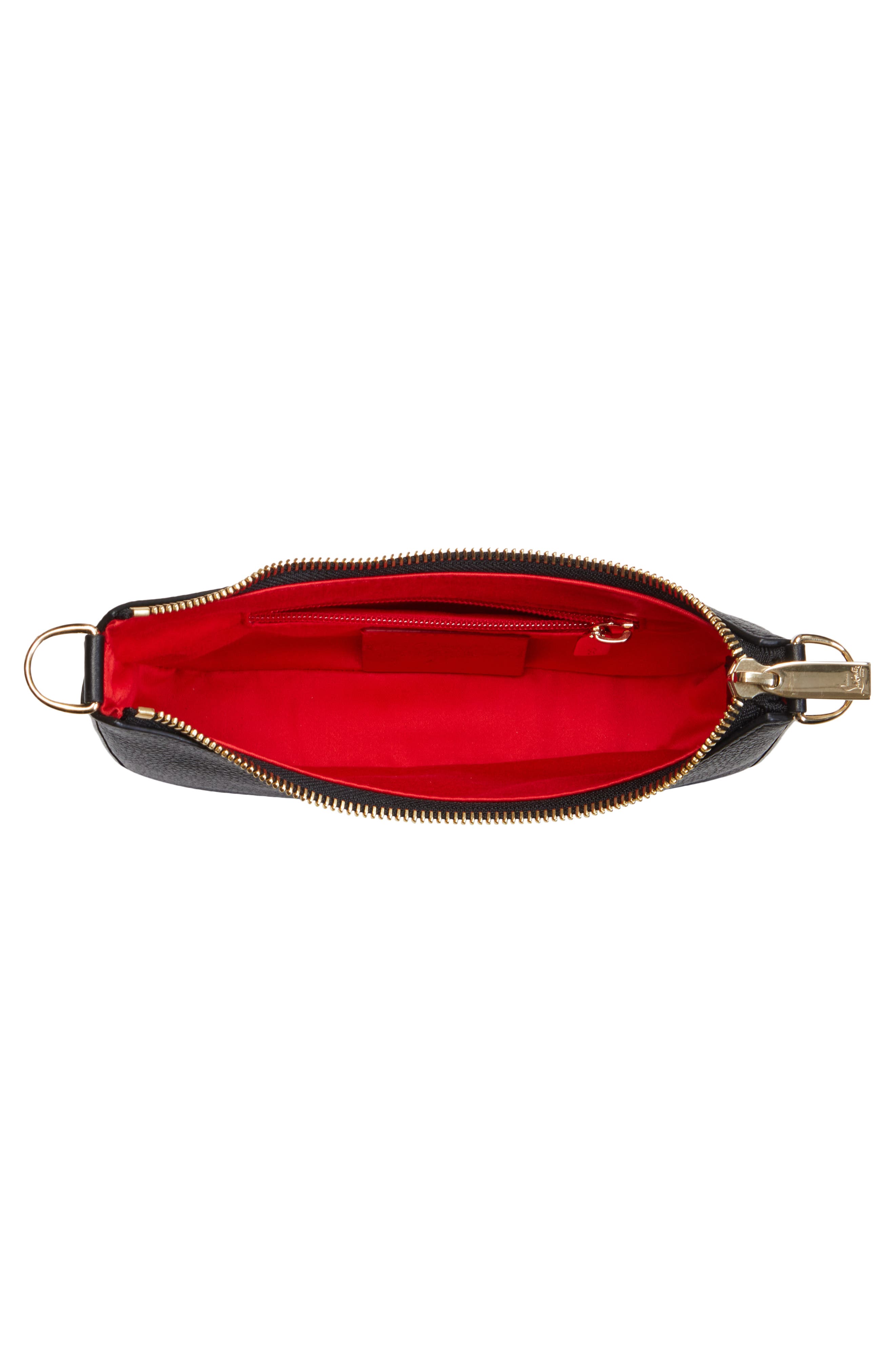 Christian Louboutin Mini Loubilab Leather Shoulder Bag, Alternate, color, 