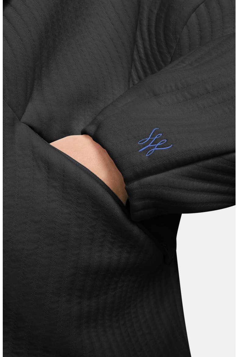 x Serena Williams Design Crew Jacket, Alternate, color, BLACK/ GAME ROYAL
