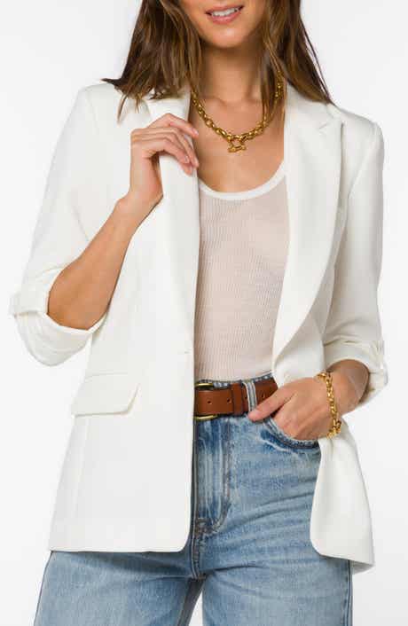 Lizzy Roll Tab Blazer