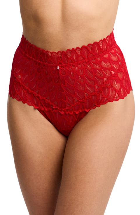 Lacey High Waist Lace Briefs