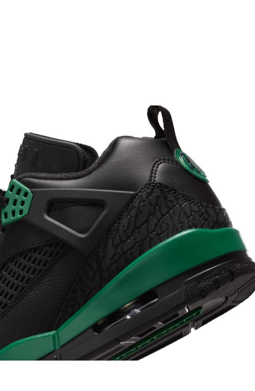 Nike Spizike Low Top Sneaker In Black/anthracite/pine Green
