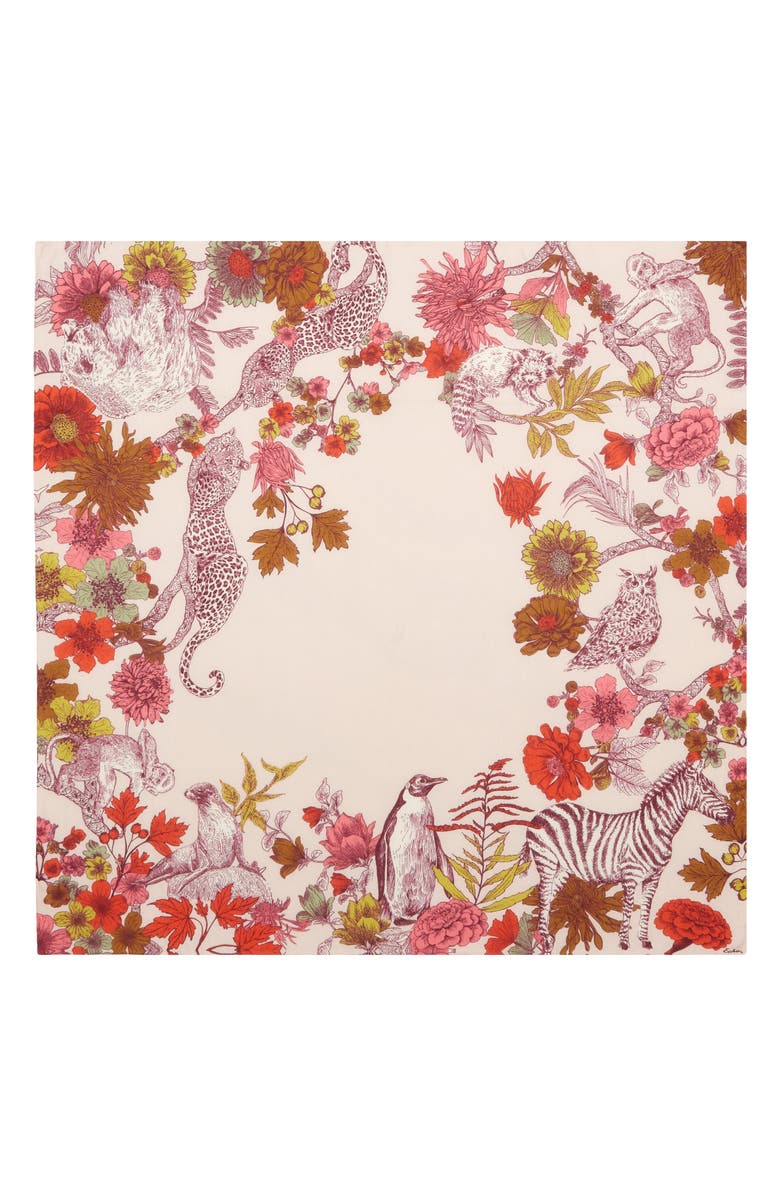 Echo Central Park Square Scarf, Alternate, color, Blush