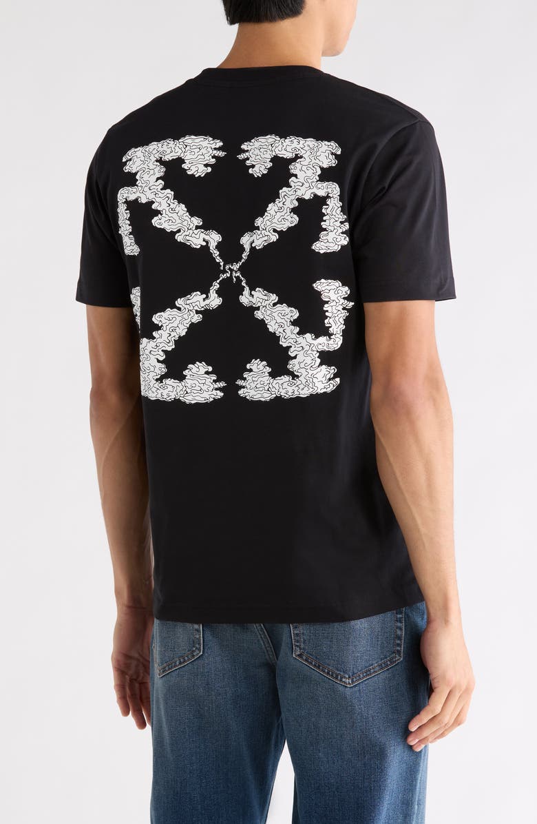 Off-White Cloud Arrow Slim T-Shirt, Alternate, color,