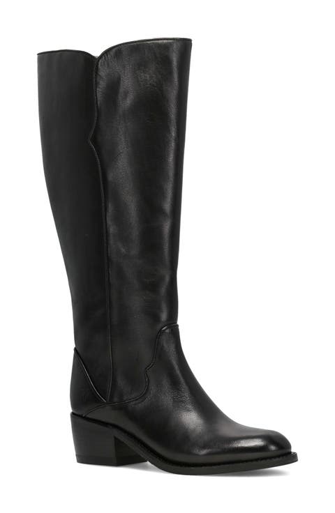 Carson 2 Piping Knee High Boot (Women) (Wide Calf)
