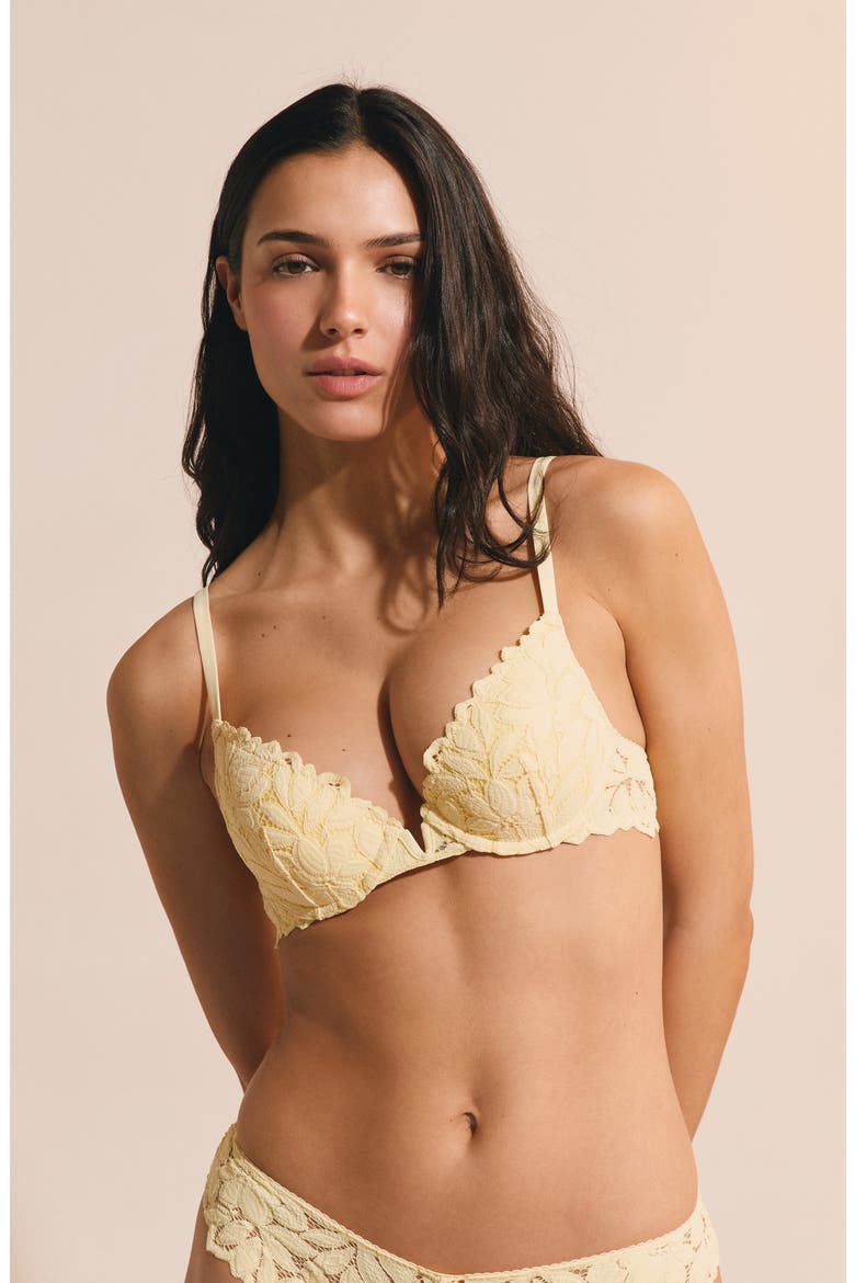 Celeste °2 Underwire Balconette Bra, Alternate, color, VANILLA