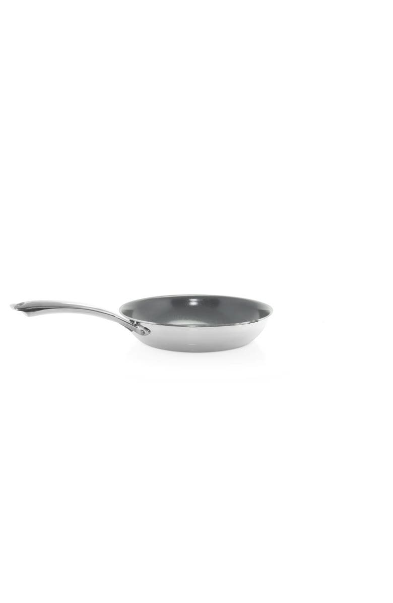 CHANTAL 3.Clad 10-Inch Fry Pan w/ Fusion Ti Nonstick Ceramic Coating, Alternate, color, Silver