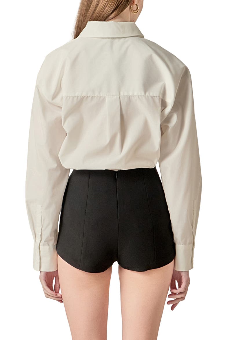 Bow Shirt, Alternate, color, OFF WHITE