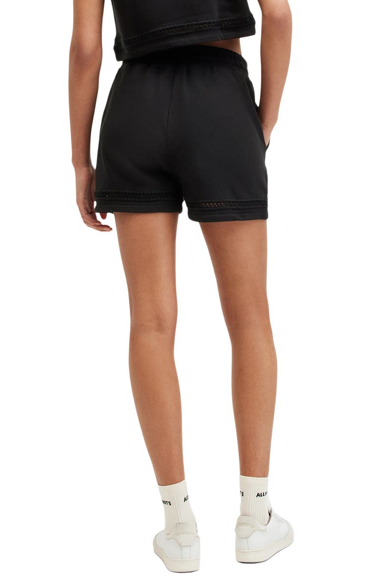 AllSaints Ewelina Lila Shorts, Alternate, color, 