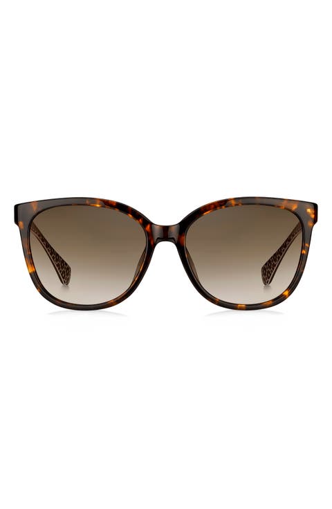 britton 55mm square sunglasses