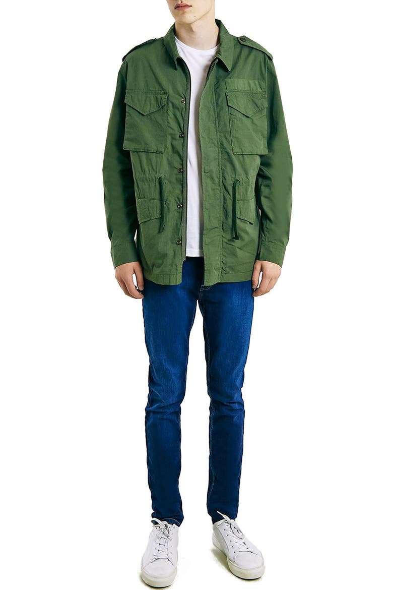 Field Jacket, Alternate, color, OLIVE