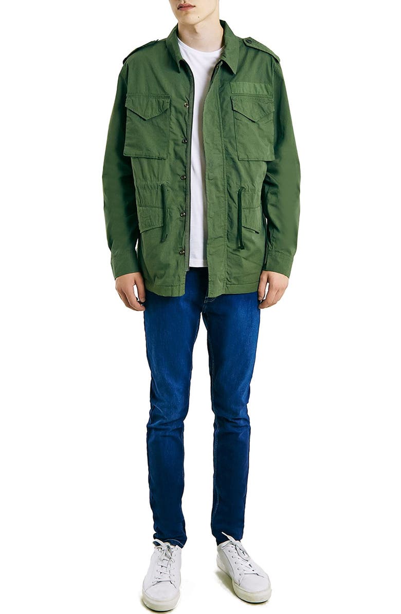 Topman Field Jacket, Alternate, color,