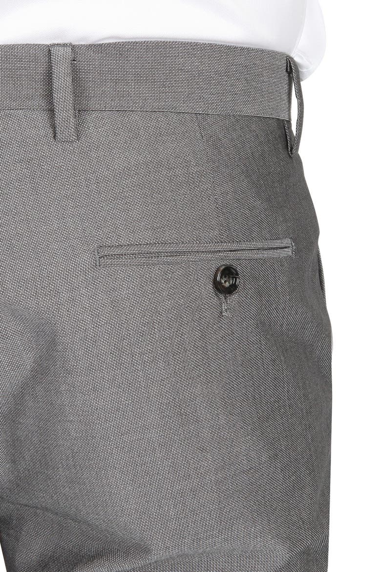 Solid Two Button Notch Lapel Slim Fit Suit, Alternate, color, GREY