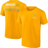 FANATICS Men's Fanatics Gold Los Angeles Chargers Repeat Stats T-Shirt