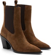 MANGO Suede Ankle Boot