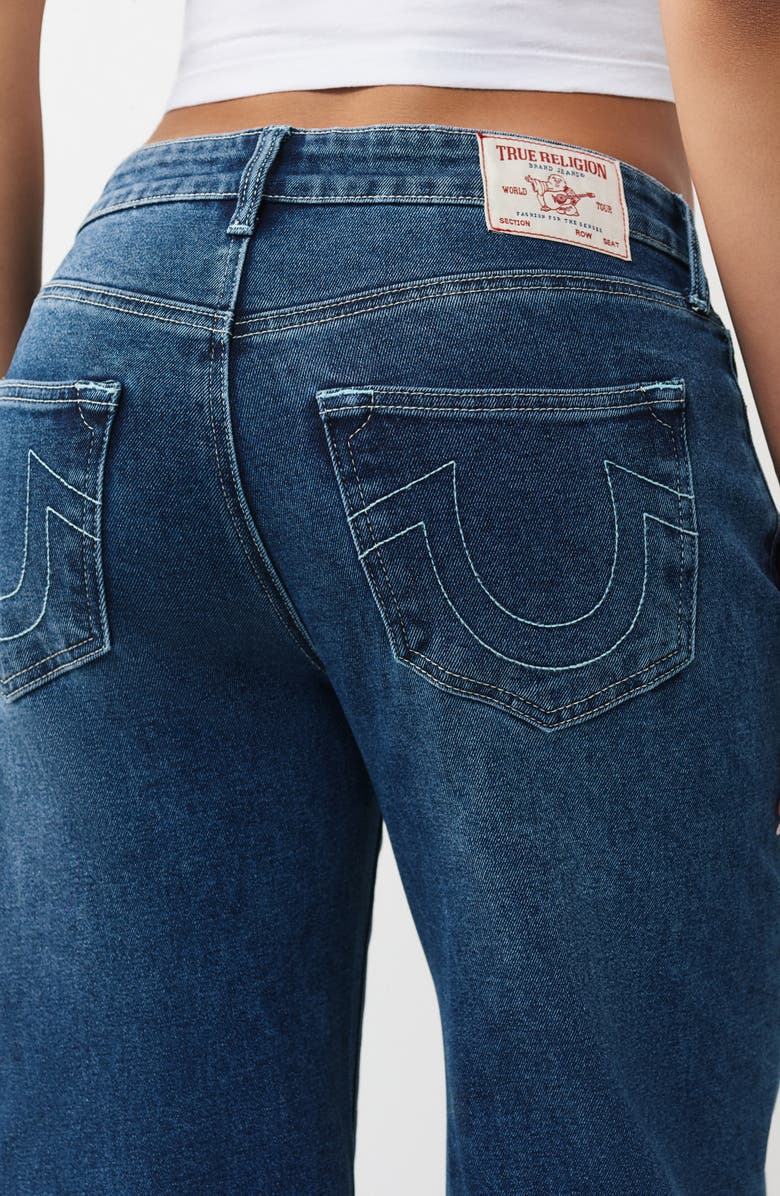True Religion Bobbi Baggy Jeans, Alternate, color, Medium Blaze Wash