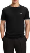 BOSS Taul Tipped Crewneck T-Shirt