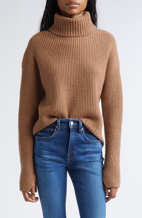Matilda Virgin Wool & Cashmere Turtleneck Sweater