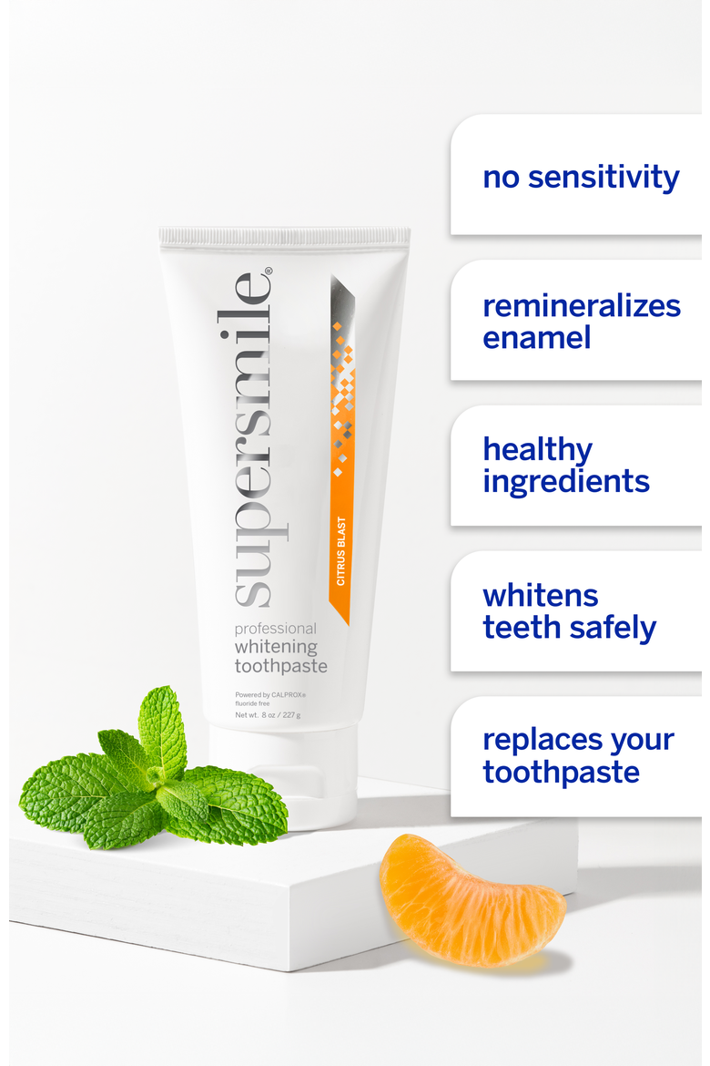 Citrus Blast whitening toothpaste with Accelerator & Crystal Collection toothbrush, Alternate, color, None