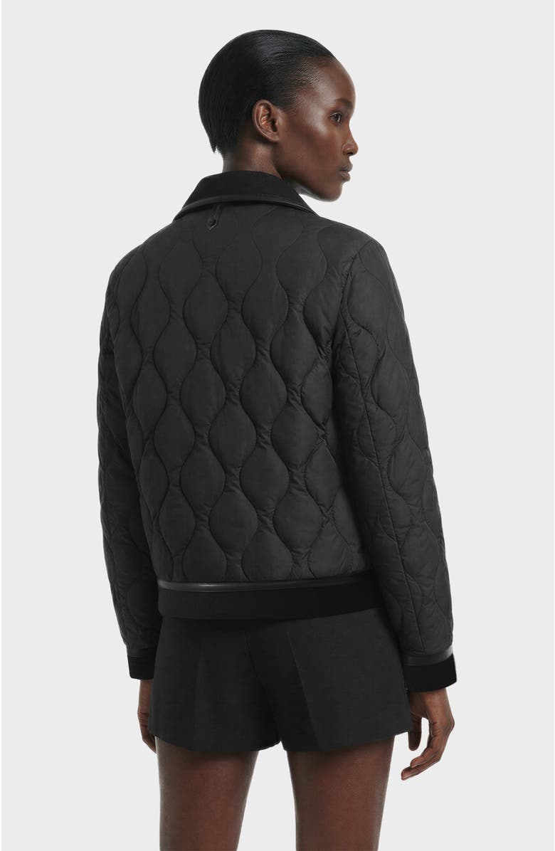 Rudsak Jolie Quilted Light Jacket, Alternate, color, Black