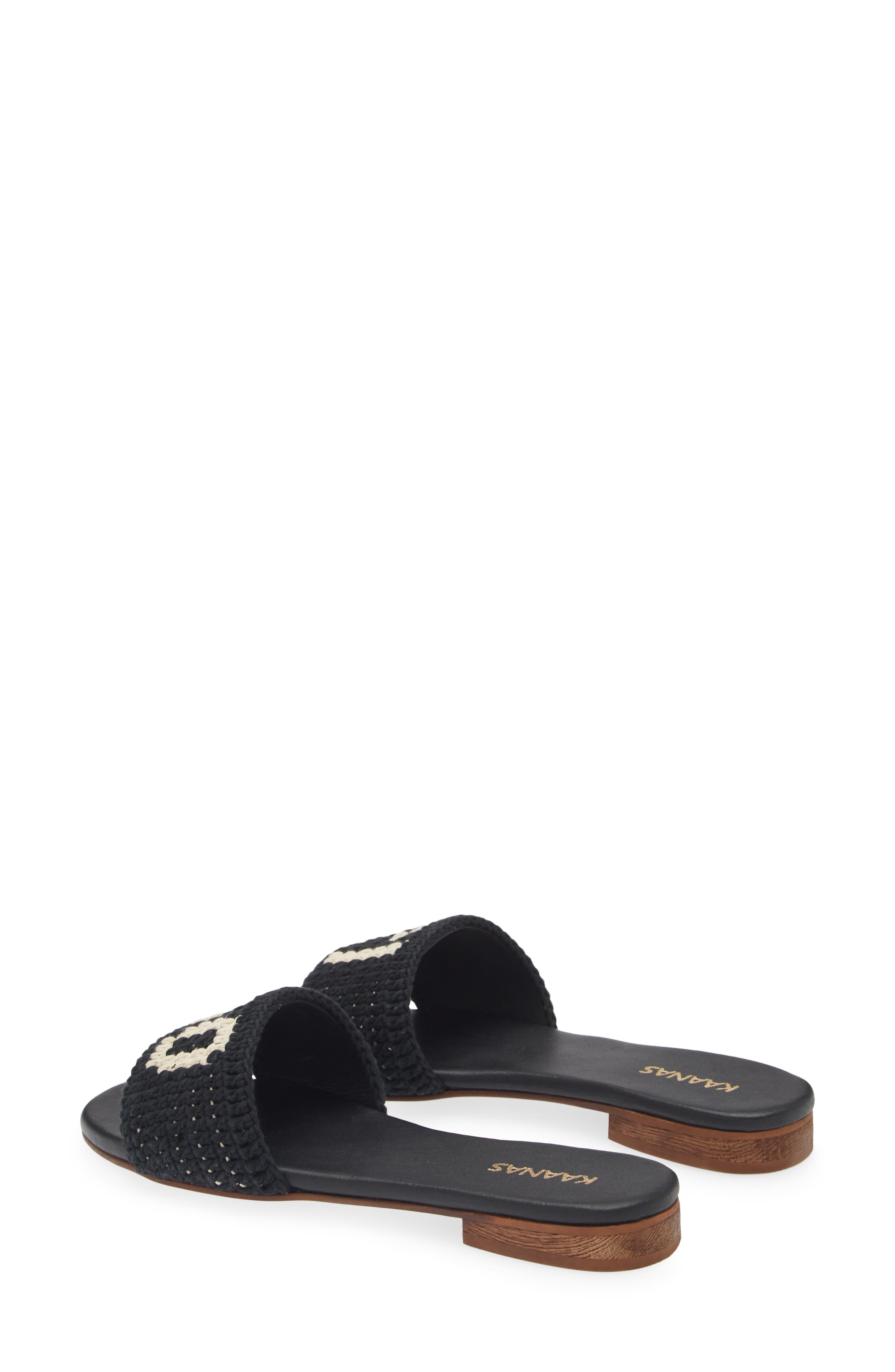 Kaanas Serin Ciao Crochet Sandal, Alternate, color, 