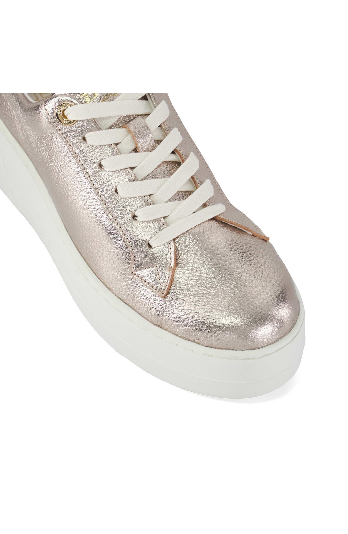 Dune London Episode Platform Sneaker, Alternate, color, Gold