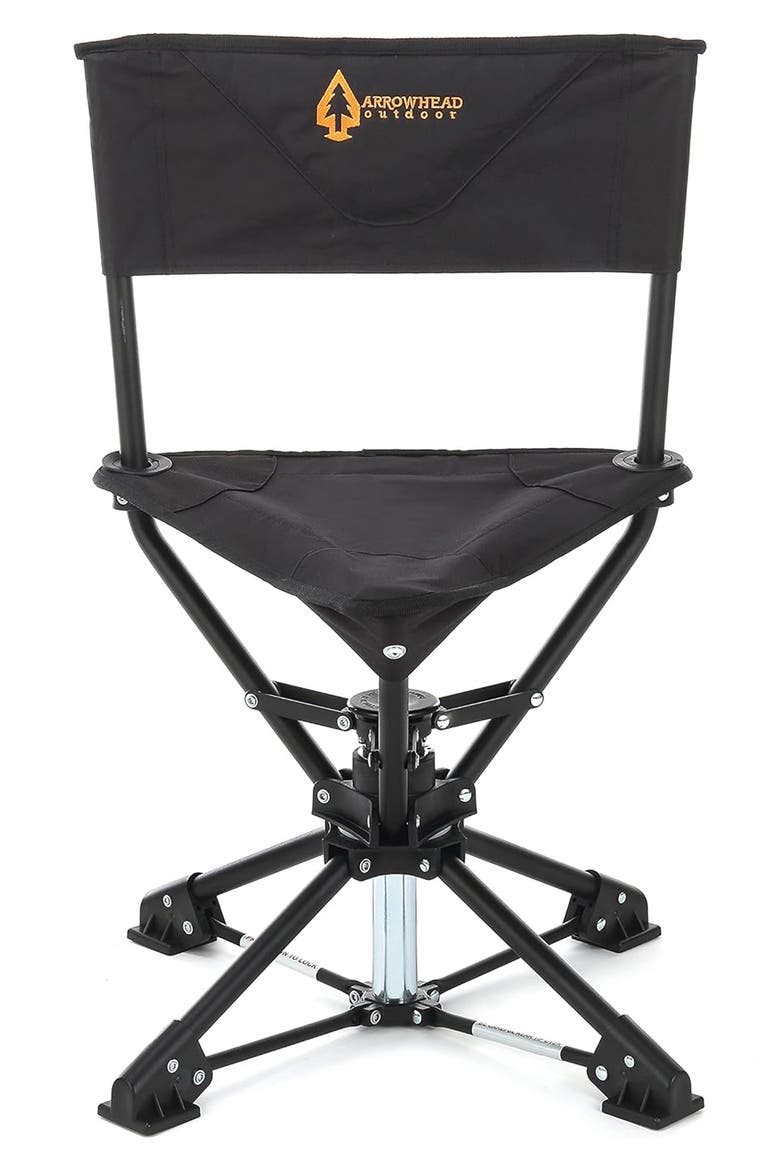 Outdoor 360° Camp Chair, Main, color, BLACK