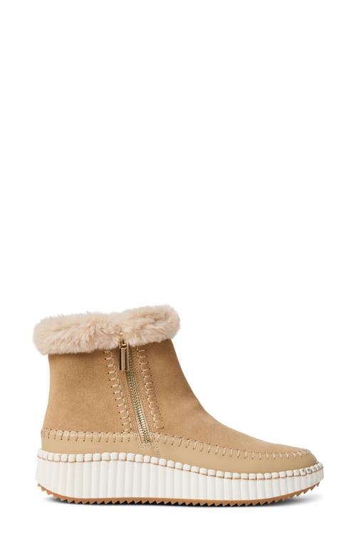 Jack Rogers Janetta Faux Fur Bootie In Brown