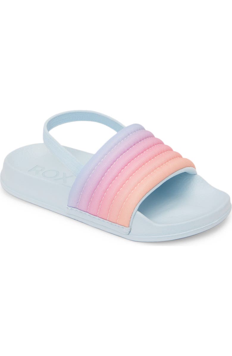 Roxy Slippy Ribbed Slingback Sandal, Main, color,