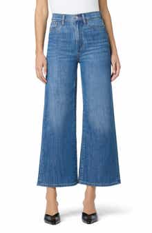 Joe's High Waist Ankle Wide Leg Jeans