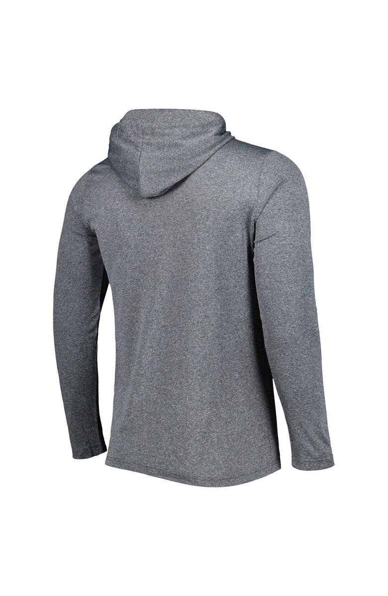 KNIGHTS APPAREL Men's Champion Gray Texas Longhorns Hoodie Long Sleeve T-Shirt, Alternate, color, 