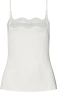 Hanro Cira Tulle Lace Trim Camisole