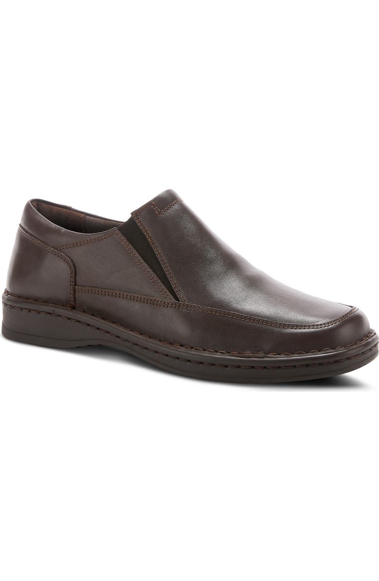 Spring Step Enzo Slip-On Loafer, Main, color, Brown