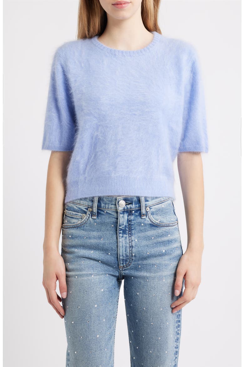 Jada Brushed Cashmere Sweater, Main, color, LIGHT BLUE
