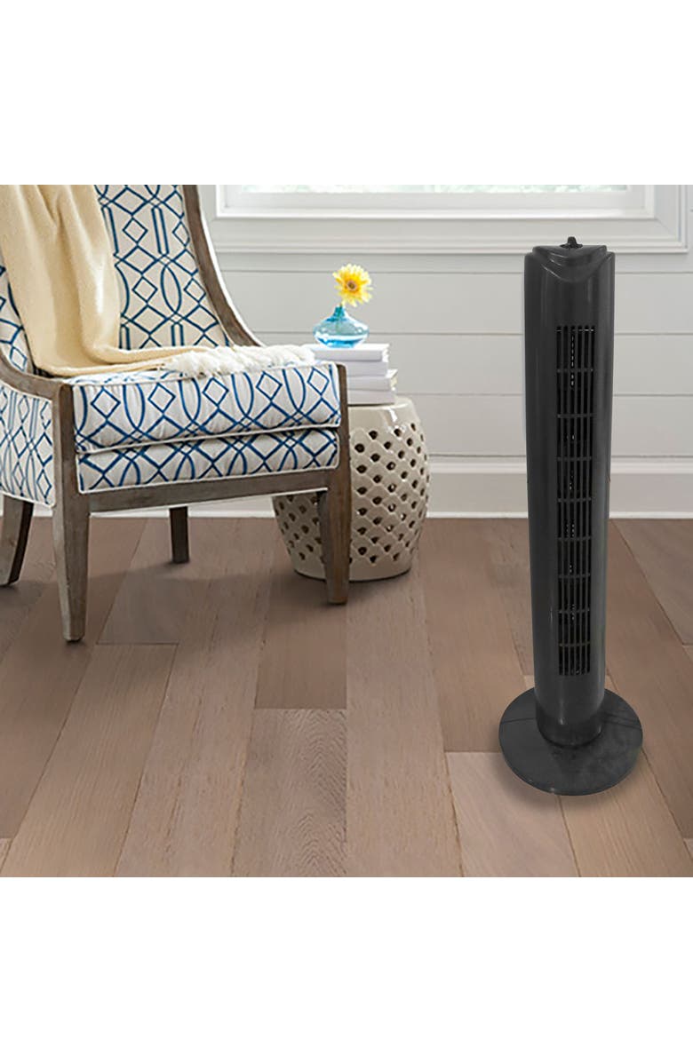 Optimus 32 in. Tall Tower Fan, Alternate, color, 
