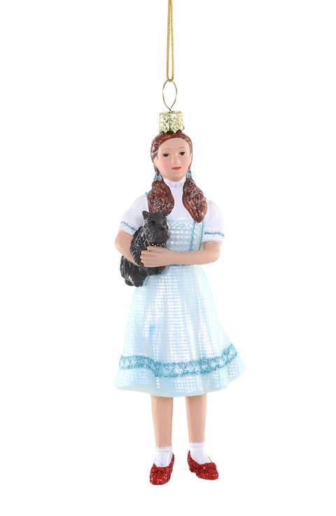 Dorothy & Toto Blown Glass Ornament