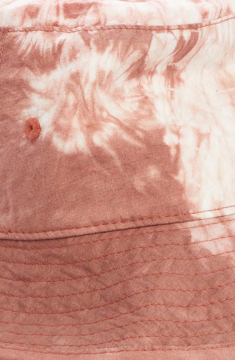 Acne Studios Brimmo Tie Dye Cotton Poplin Bucket Hat, Alternate, color,