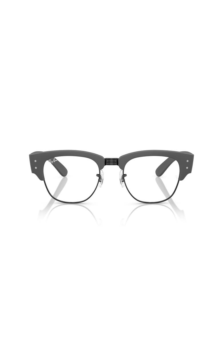 Ray-Ban 52mm Square optical glasses, Alternate, color, Black