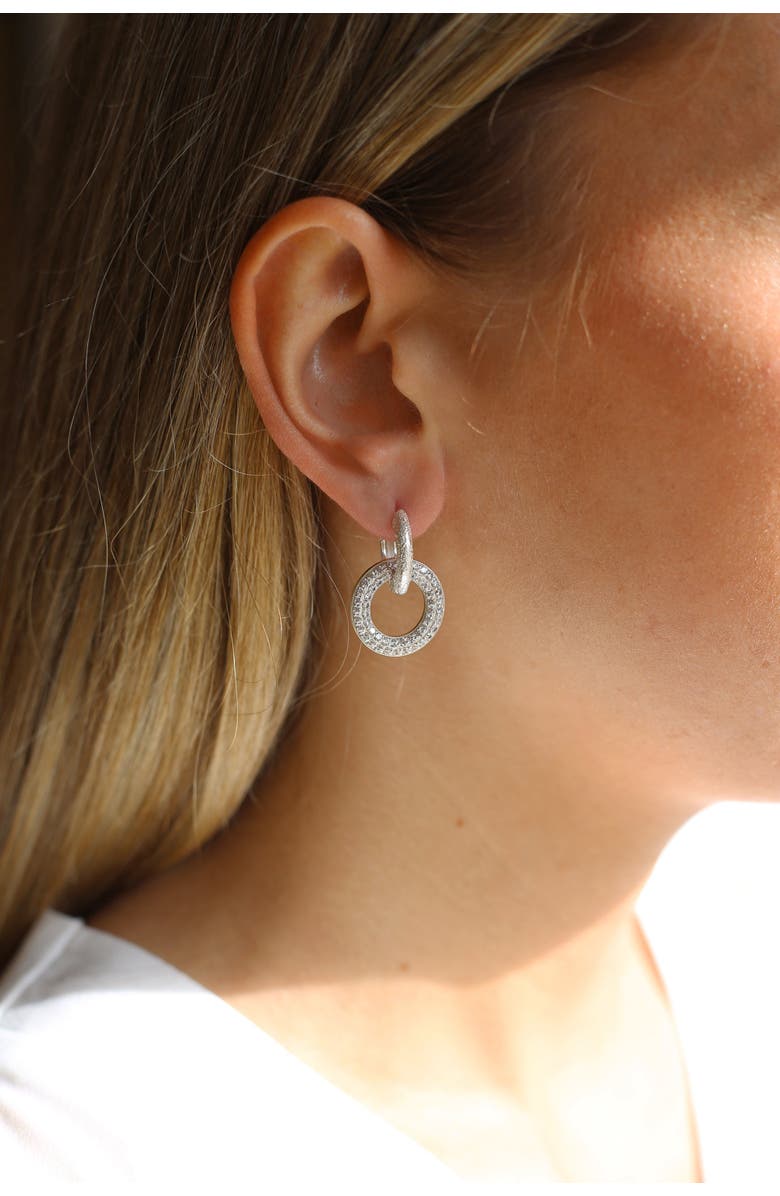 TUTTI Charm Earrings, Alternate, color, Silver