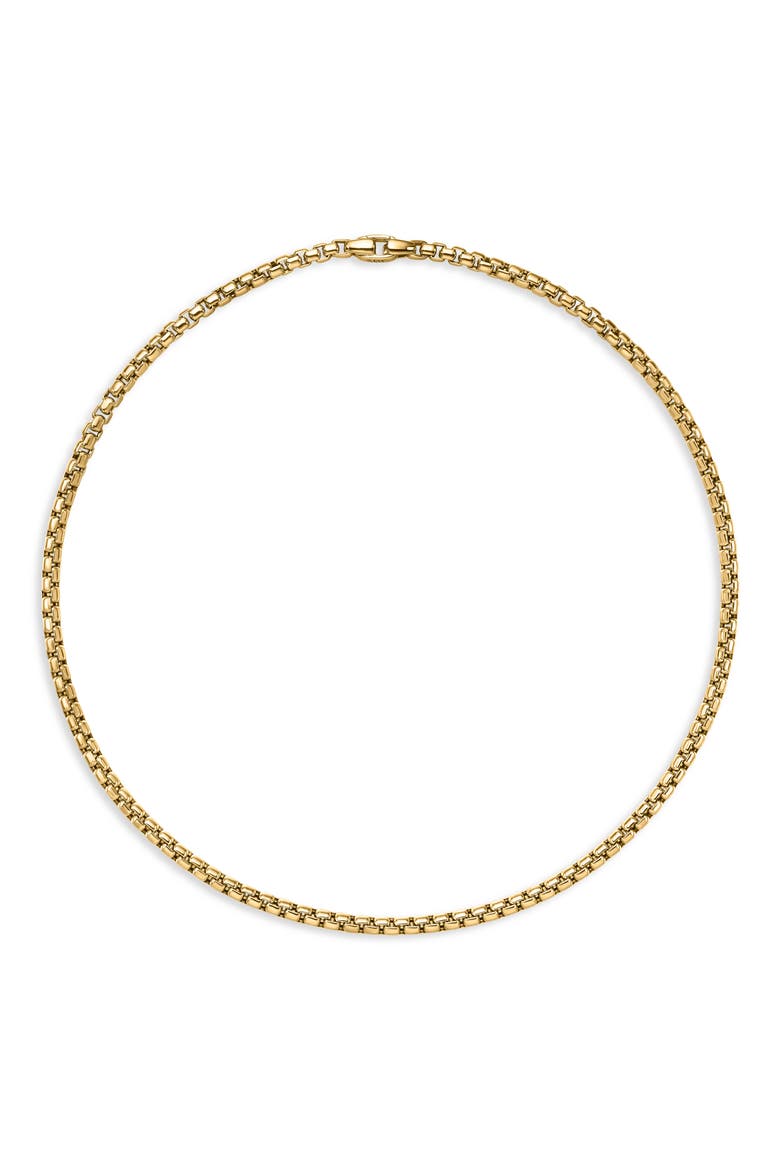 Men's Box Chain Necklace in 18K Gold, 5mm, Alternate, color, 18K YELLOW GOLD