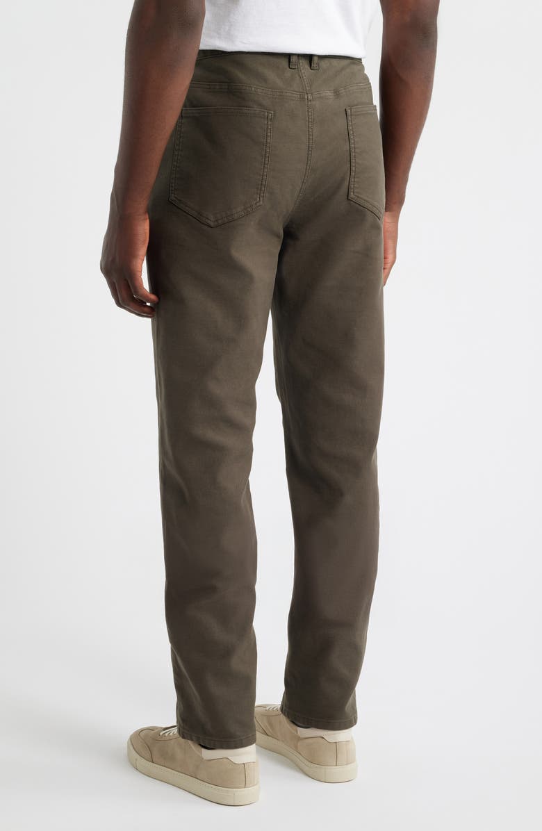 Johnston & Murphy XC Flex<sup>®</sup> Stretch Straight Leg 5-Pocket Pants, Alternate, color, Olive