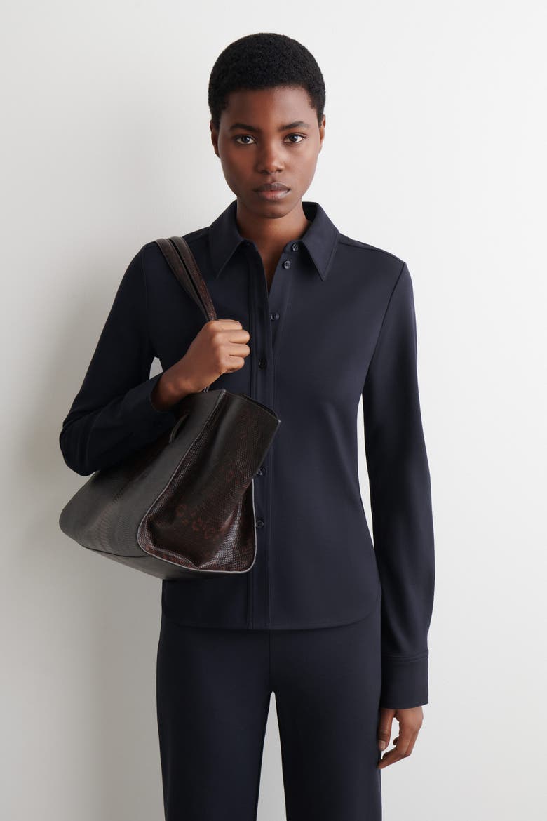 Jersey Shirt, Main, color, NAVY