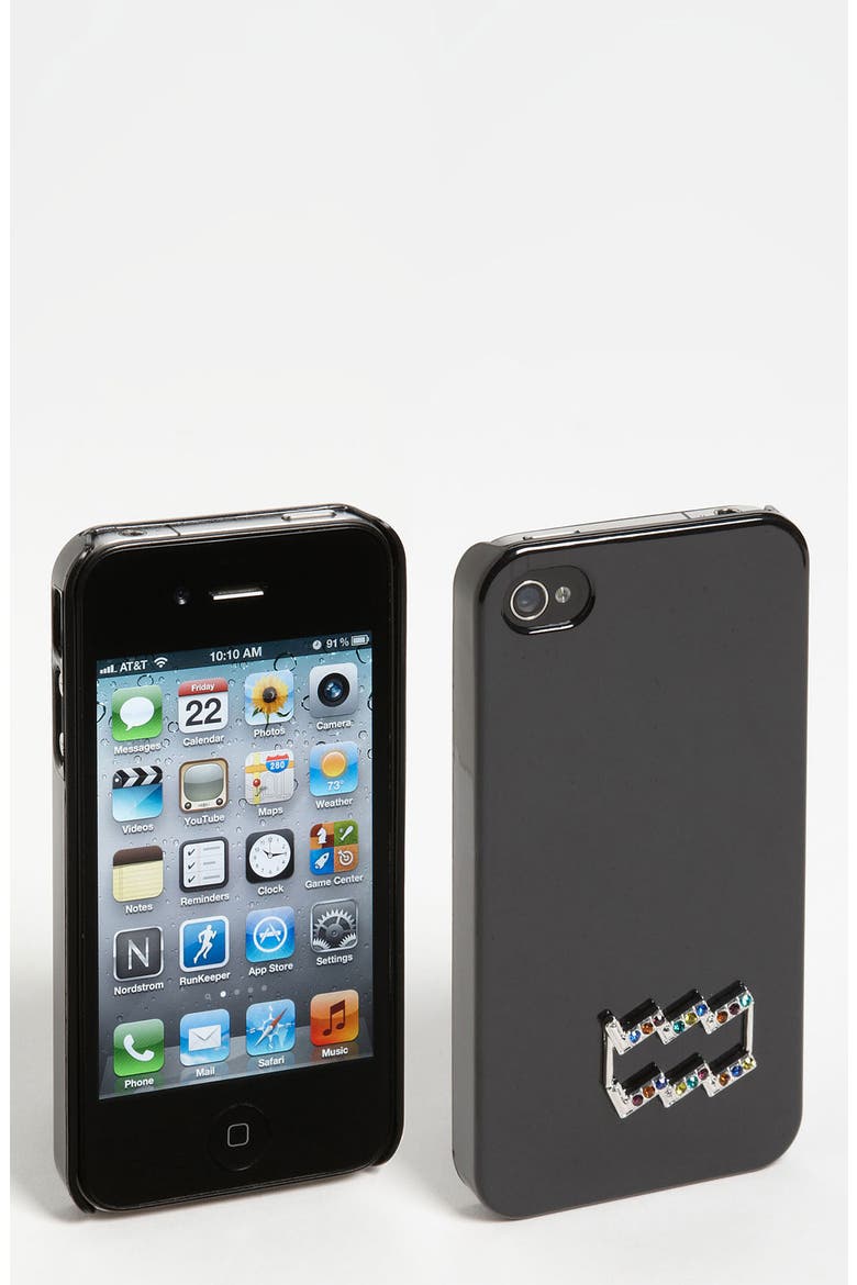 'Zodiac' iPhone 4 & 4S Case, Main, color, AQUARIUS - BLACK