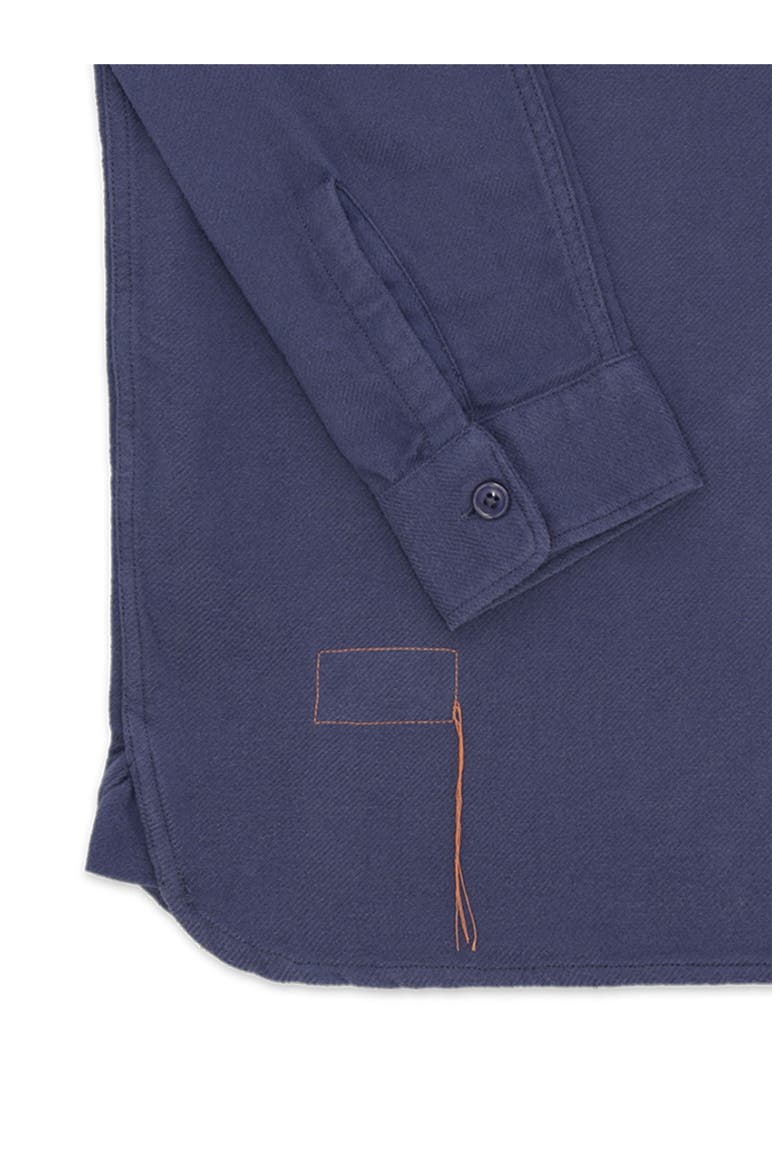 Mescal Flannel Overshirt, Alternate, color, NAVY BLUE