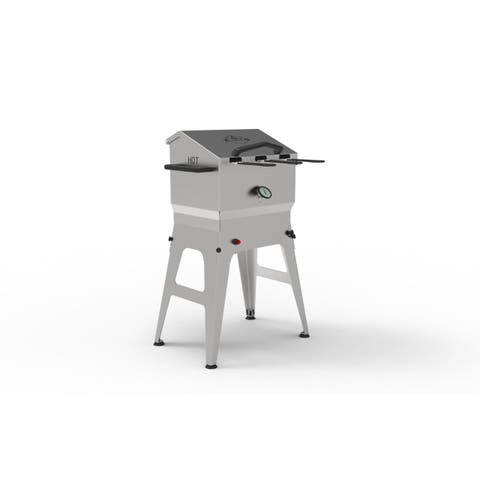 Outdoor Deep Fryer, 3 Baskets 57,000 BTU Outdoor Fryer, 7.44-Gal Oil Capacity