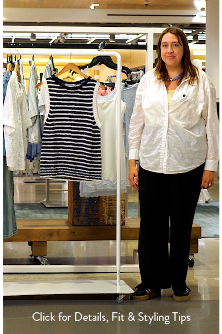Harbor Pebble Stripe Jersey Stitch Tank video