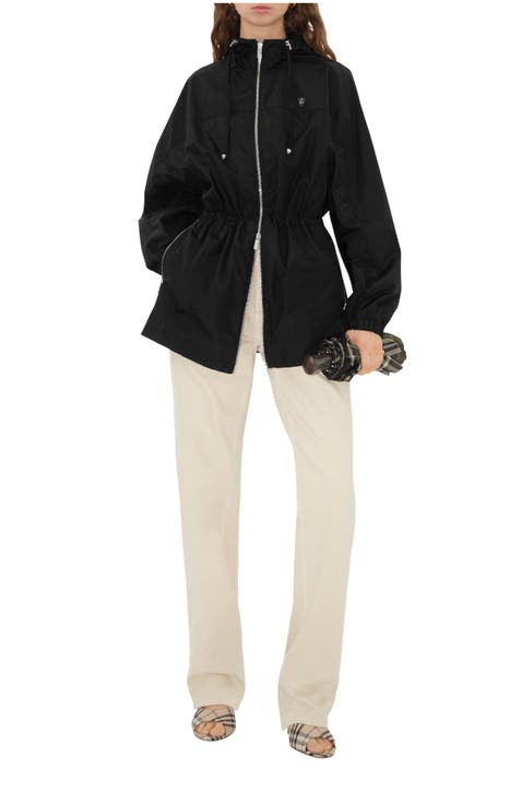 Short Nylon Cotton Parka